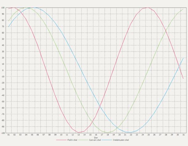 Alefi energijska diagnostika telesa: prikaz bioritma